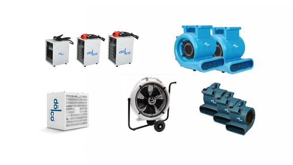 Lüfter Gebläse Elektroheizungen