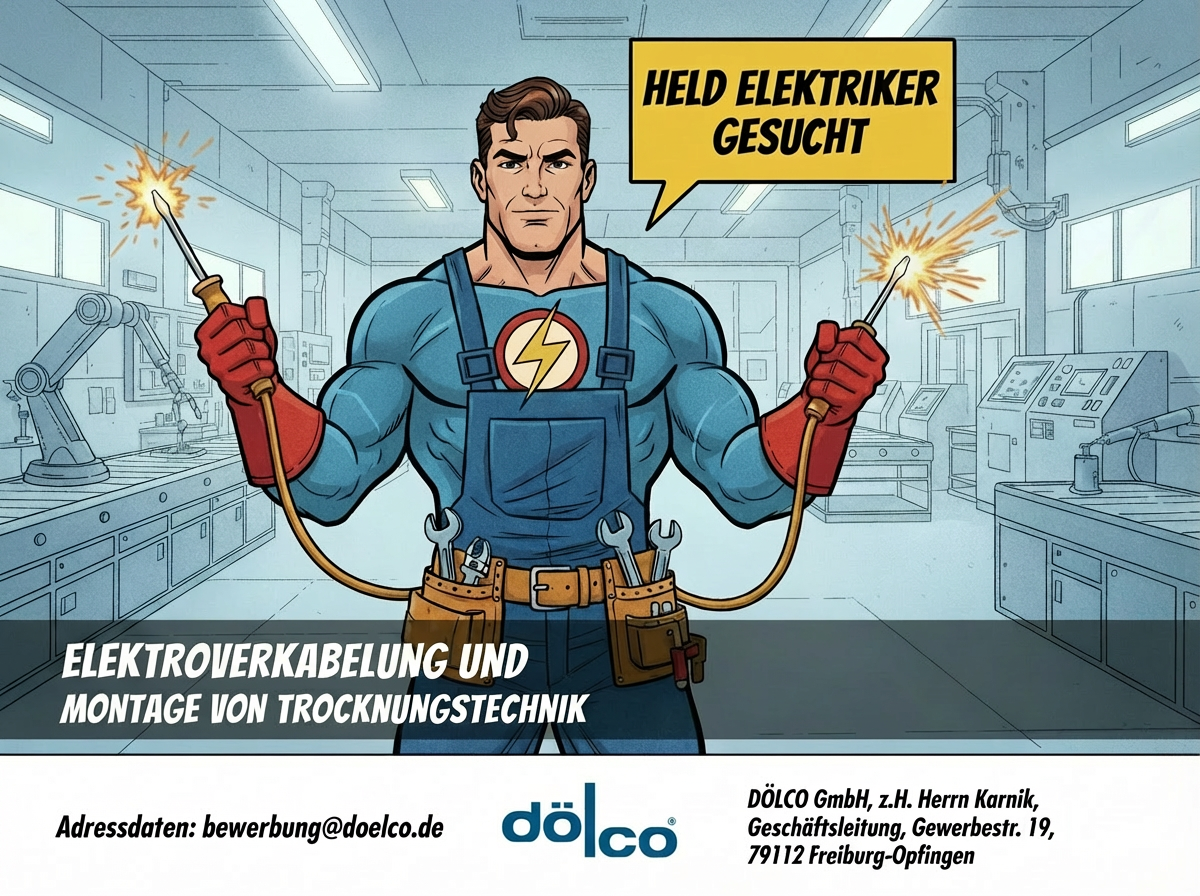 Held Elektriker Produktionsmitarbeiter -in Freiburg